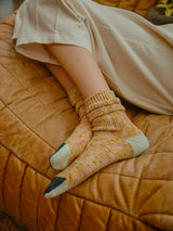 Cotton Split Toe Socks | Sorbet