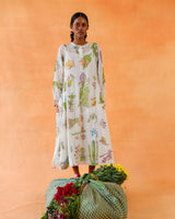 Althaea Block Printed Dress