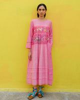 Sorrel Jamdani Dress