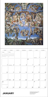 Michelangelo 2027 Wall Calendar