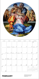 Michelangelo 2027 Wall Calendar