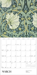 William Morris: Arts & Crafts Designs 2027 Wall Calendar