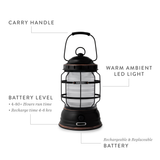 Forest Lantern: Vintage White