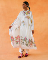 Nightjar Block-Printed Dress