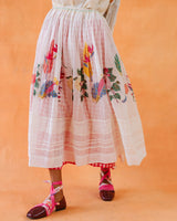 Arred Block-Printed Skirt