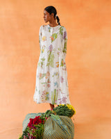 Althaea Block Printed Dress