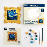 Paint-Your-Own 3D Wall Frame | Starry Night