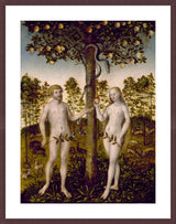 Framed Print | Lucas Cranach the Younger "The Fall of Man"