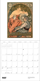 Alphonse Mucha 2027 Wall Calendar