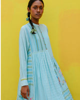 Sunflower Jamdani Dress