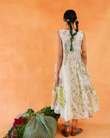 Mentha Block Printed Dress