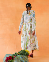 Althaea Block Printed Dress