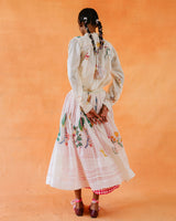 Arred Block-Printed Skirt