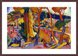 Framed Print | André Derain "The Turning Road, L'estaque"