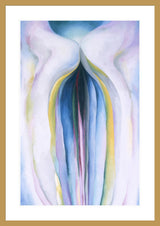 Framed Print | Georgia O'Keeffe "Grey Lines with Black, Blue, and Yellow"