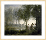 Framed Print | Jean-Baptiste-Camille Corot "Orpheus Leading Eurydice from the Underworld"