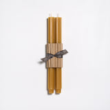 Fluted Church Tapers 12" - Set of 2
