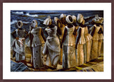 Framed Print | John Biggers "The Stream Crosses the Path"