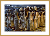 Framed Print | John Biggers "The Stream Crosses the Path"