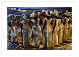Framed Print | John Biggers "The Stream Crosses the Path"