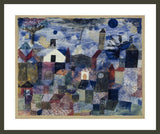 Framed Print | Paul Klee, "Landscape in Blue"