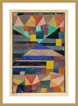 Framed Print | Paul Klee "Blue Mountain"