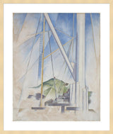 Framed Print | Charles Demuth "In the Key of Blue"