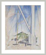 Framed Print | Charles Demuth "In the Key of Blue"