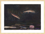 Framed Print | Winslow Homer "Leaping Trout"