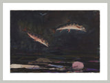 Framed Print | Winslow Homer "Leaping Trout"