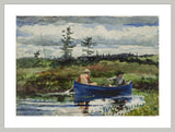 Framed Print | Winslow Homer "The Blue Boat"