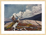 Framed Print | Winslow Homer "Woodsman and Fallen Tree"