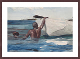 Framed Print | Winslow Homer "The Sponge Diver"