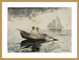 Framed Print | Winslow Homer "Two Boys Rowing"