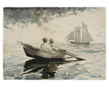 Framed Print | Winslow Homer "Two Boys Rowing"