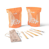 Air Dry Clay Home Pottery Kit