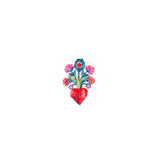 Frida's Flowers Brooch Pin