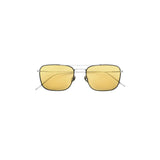 Titan in Silver & Matte Black Titanium with Yellow Lenses