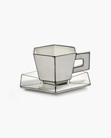 Carte Blanche Cappuccino Cup + Saucer