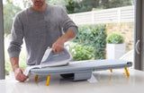 Pocket Folding Gray Ironing Board - Grey