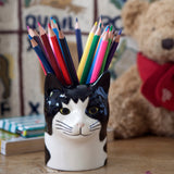 Barney Cat Pencil Pot