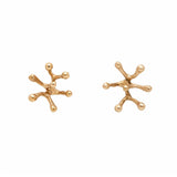 Stamen Bronze Earrings