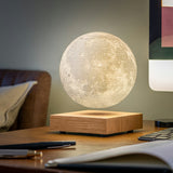 Smart Moon Lamp - Walnut
