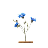 Three Cornflowers Object Art