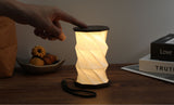 Mini Twist Hexagon Light | Walnut Drift