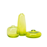 Hand Blown Glass Vase | Lime, Multiple Sizes