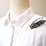 Walker's Cicada Brooch Pin