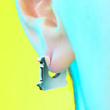 Mini Bread Tab Earring