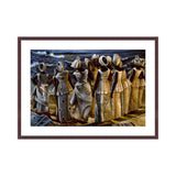 Framed Print | John Biggers "The Stream Crosses the Path"