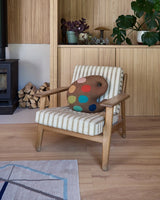 Paint Palette Shaped Cushion